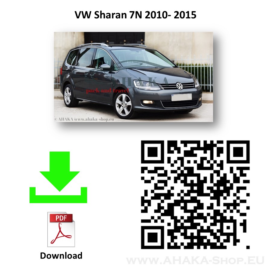 Anhängerkupplung für VW Volkswagen Sharan Bj. ab 2010 - günstig online kaufen