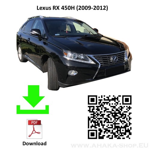 Für Lexus RX 450h 09-15 Anhängerkupplung starr+ES 7p uni Kpl AHK 