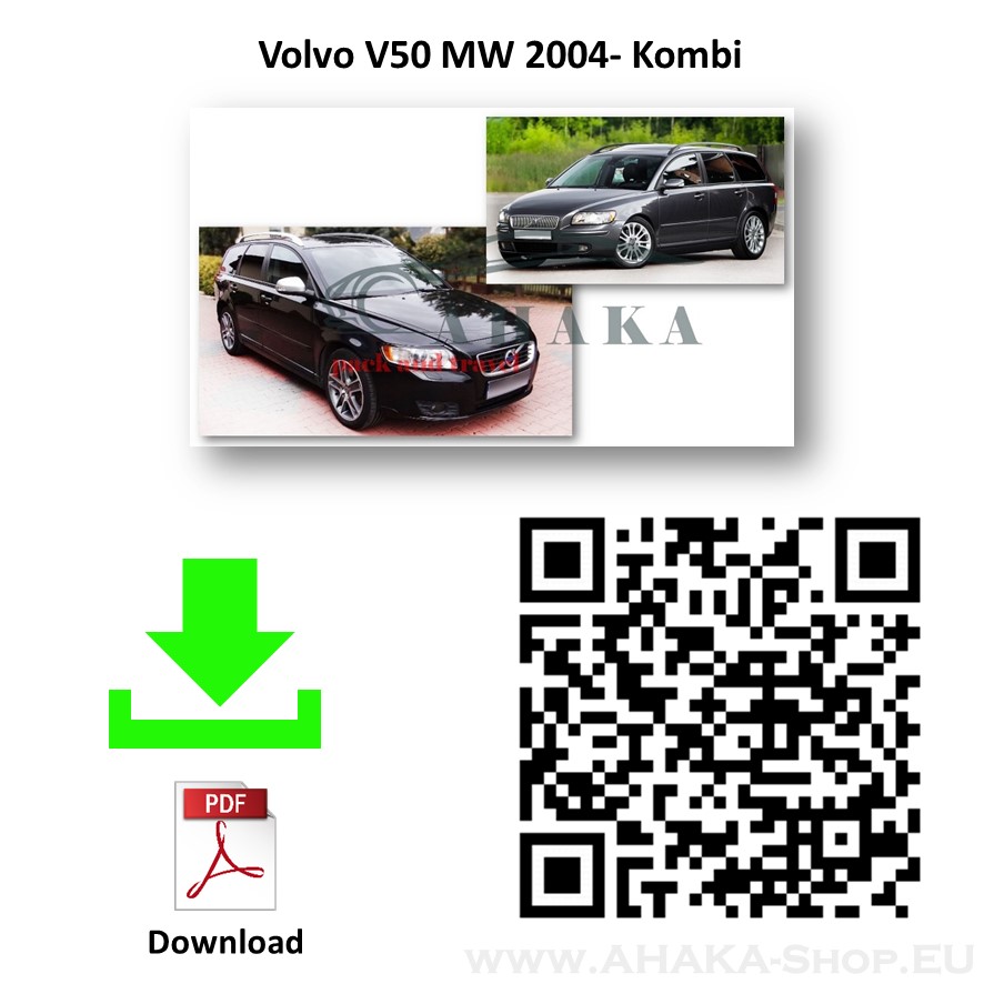 Anhängerkupplung für Volvo V50 Kombi Bj. ab 2004 - günstig online kaufen