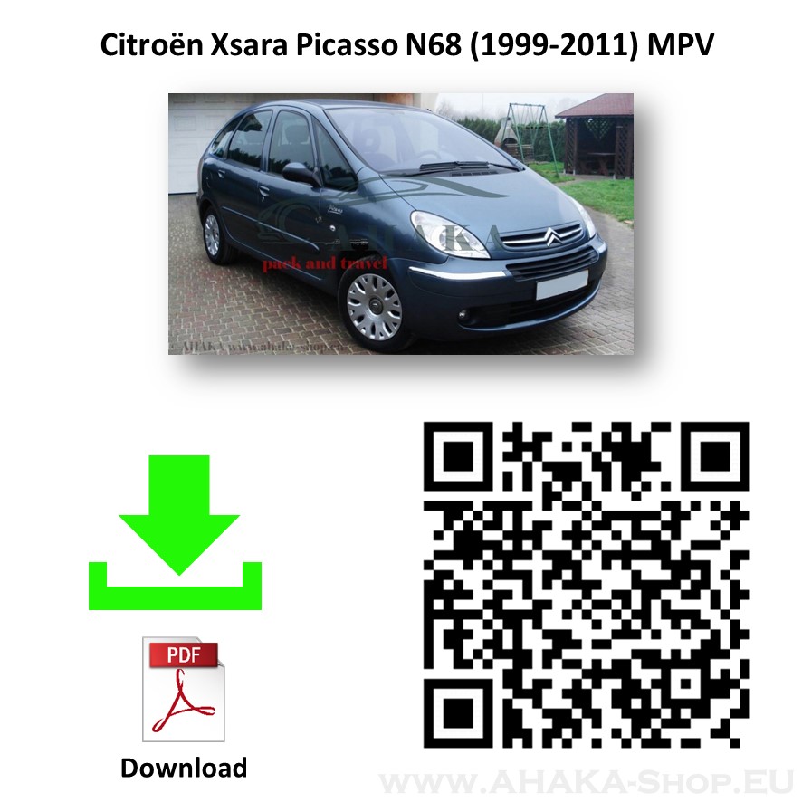 Anhängerkupplung für CITROEN XSARA PICASSO Bj. ab 2000 - 2010 - günstig online kaufen