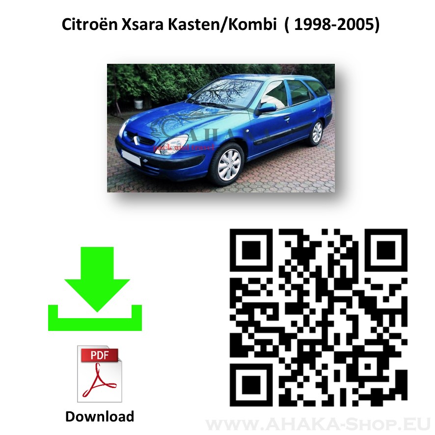 Anhängerkupplung für Citroen Xsara Kombi Bj. 1997 - 2005 - günstig online kaufen