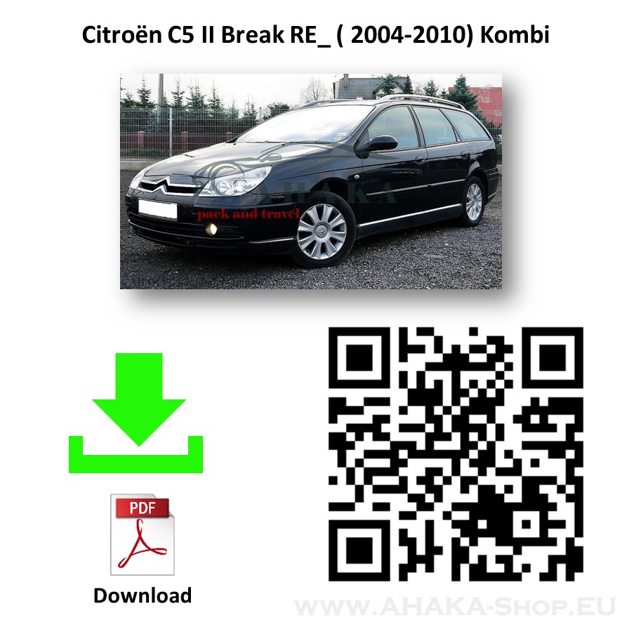 Anhängerkupplung für CITROEN C5 I Break Kombi Bj. ab 2004 - 2008 - günstig online kaufen