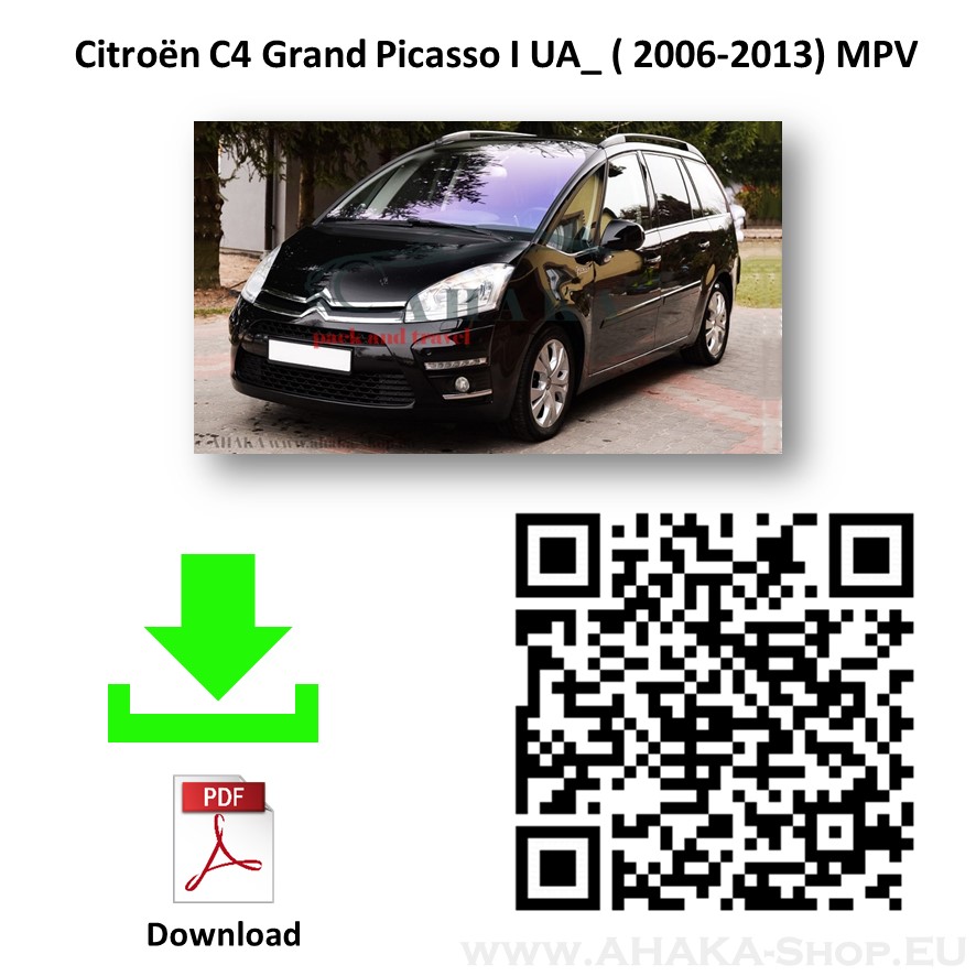 Anhängerkupplung für Citroen C4 Picasso / Grand Picasso Bj. 2006 - 2013 - günstig online kaufen