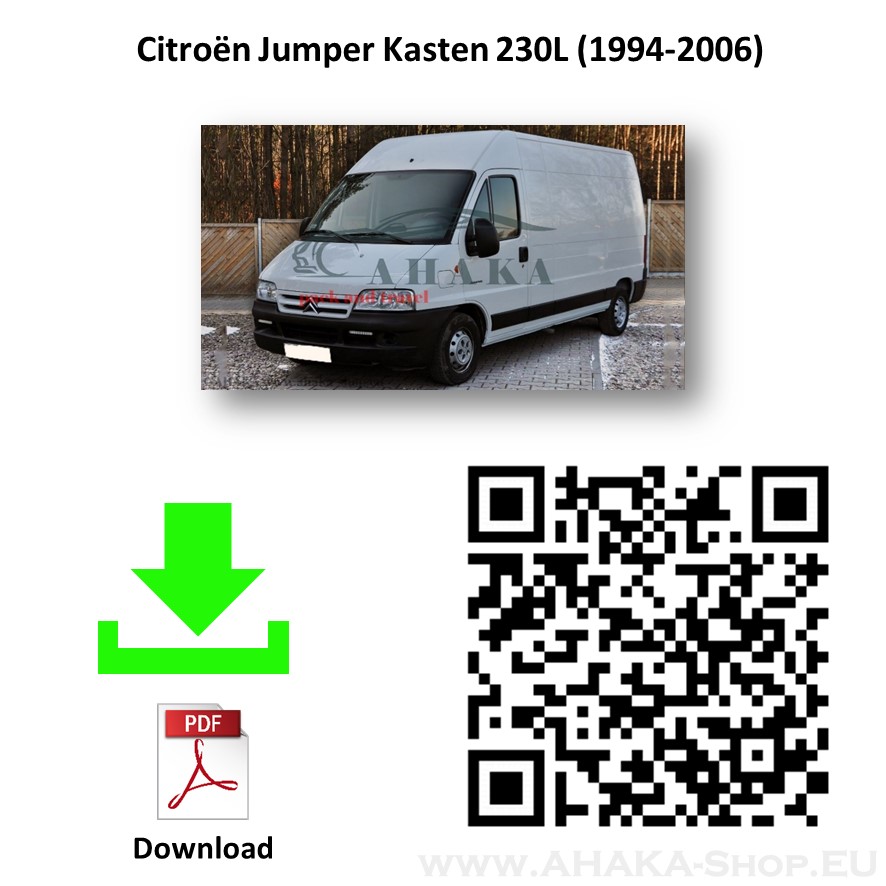 Anhängerkupplung für Citroen Jumper Bus, Kasten, Pritsche Bj. 1994 - 2006 - günstig online kaufen