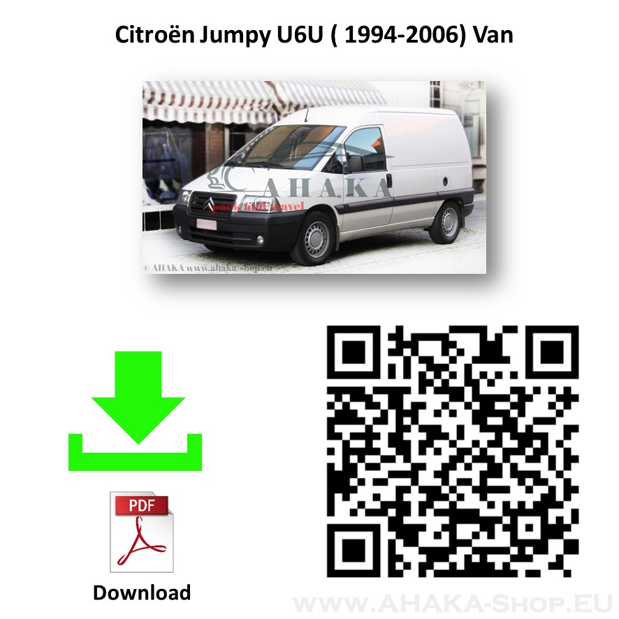 Anhängerkupplung für Citroen Evasion / Jumpy I Bus, Kasten Bj. 1994 - 2007 - günstig online kaufen