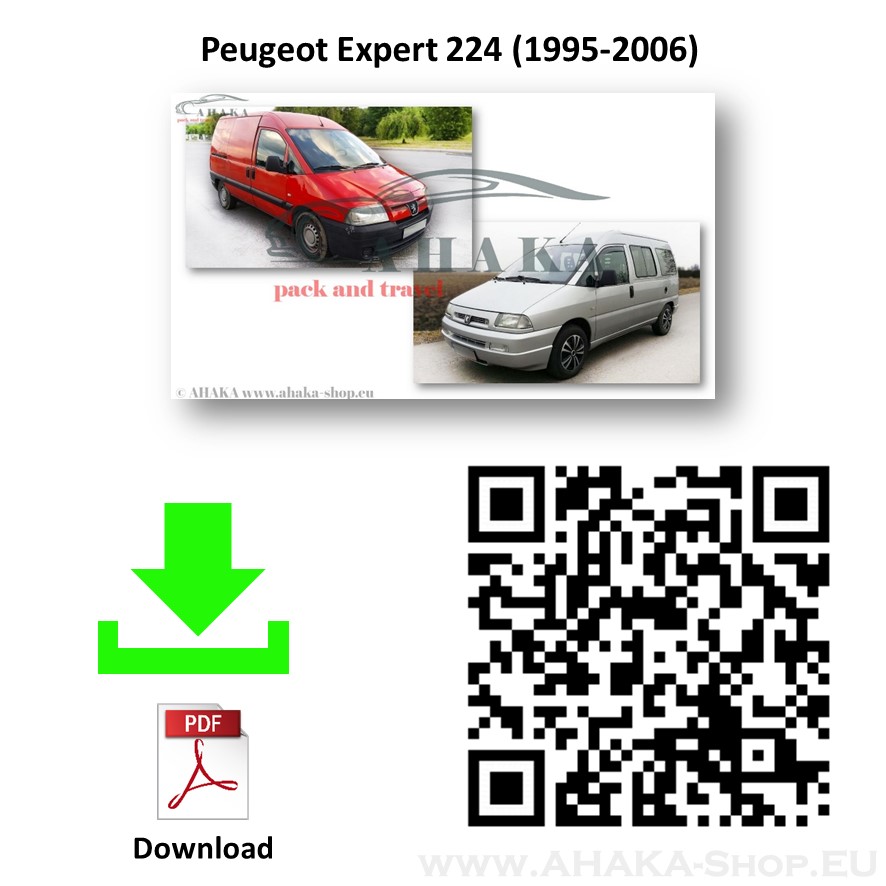 Anhängerkupplung für Peugeot 806 / Expert I Bj. 1996 - 2007 - günstig online kaufen