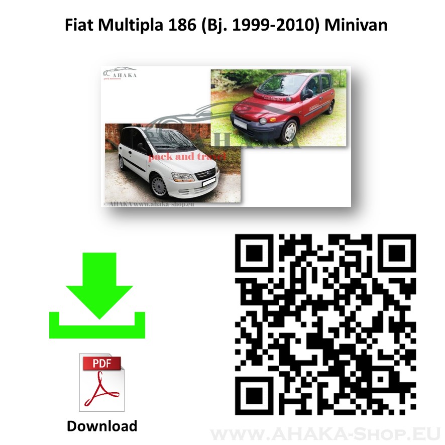 Anhängerkupplung für Fiat Multipla Bj. 1999 - 2004 - günstig online kaufen