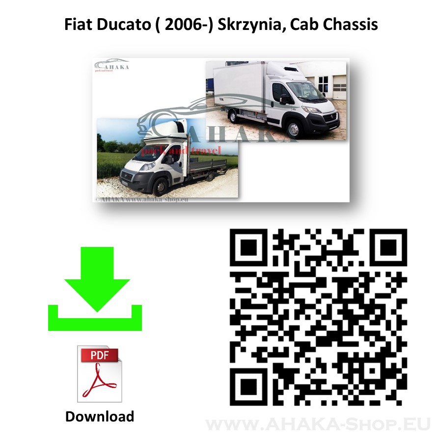 Anhängerkupplung für Fiat Ducato L1, L2, L3 Pritsche Bj. ab 2006 - günstig online kaufen