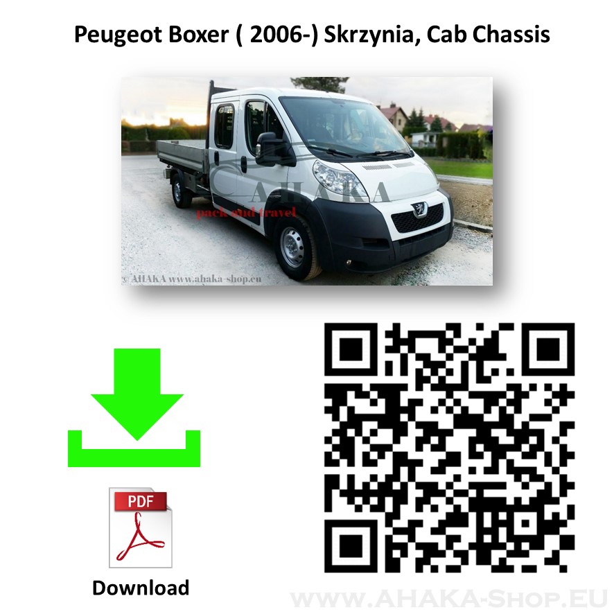 Anhängerkupplung für Peugeot Boxer Pritsche Bj. ab 2006 - günstig online kaufen