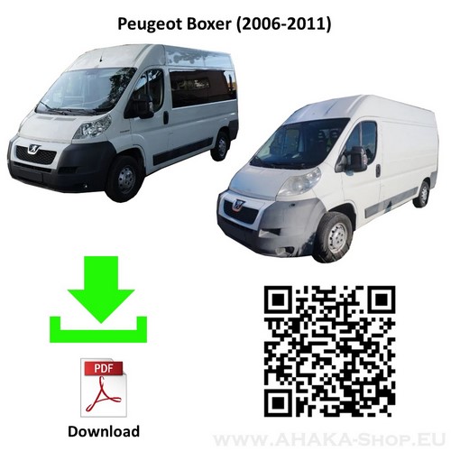 Anhängerkupplung für Peugeot Boxer Bus, Kasten Bj. ab 2006 - günstig online kaufen
