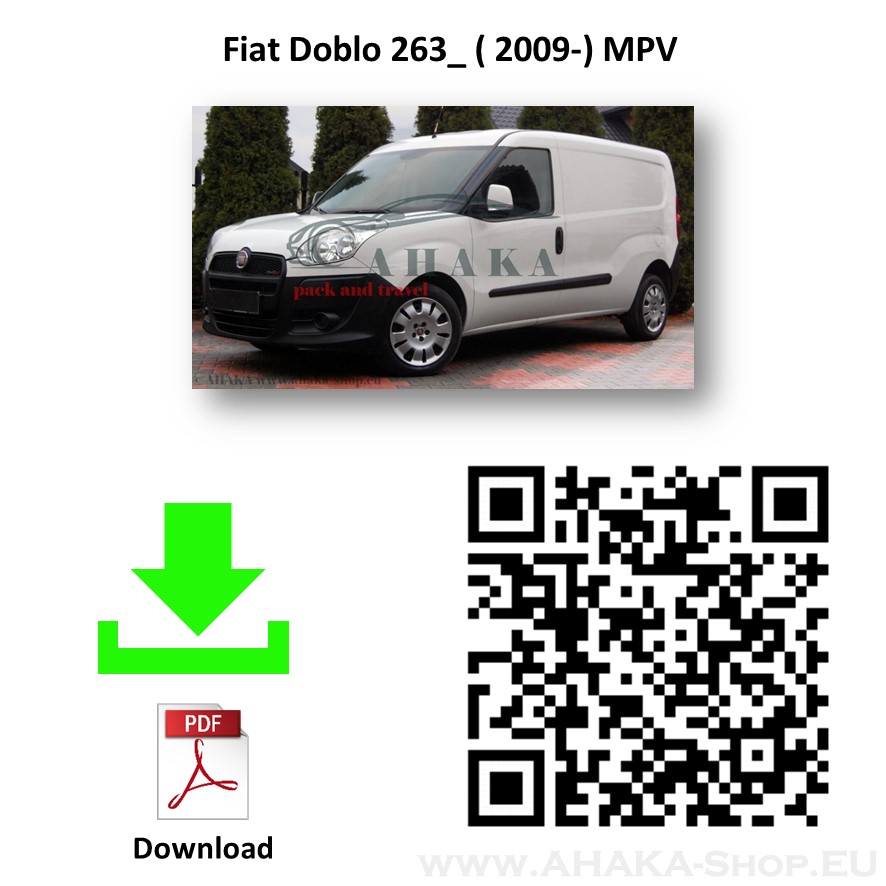 Anhängerkupplung für Fiat Doblo, Doblo Maxi Bj. ab 2010 - günstig online kaufen