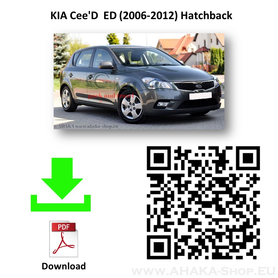 Anhängerkupplung für Kia Cee'D Schrägheck Bj. 2006 - 2012 - günstig online kaufen