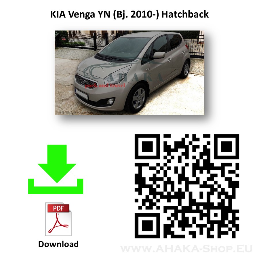 Anhängerkupplung für Kia Venga Bj. ab 2009 - günstig online kaufen