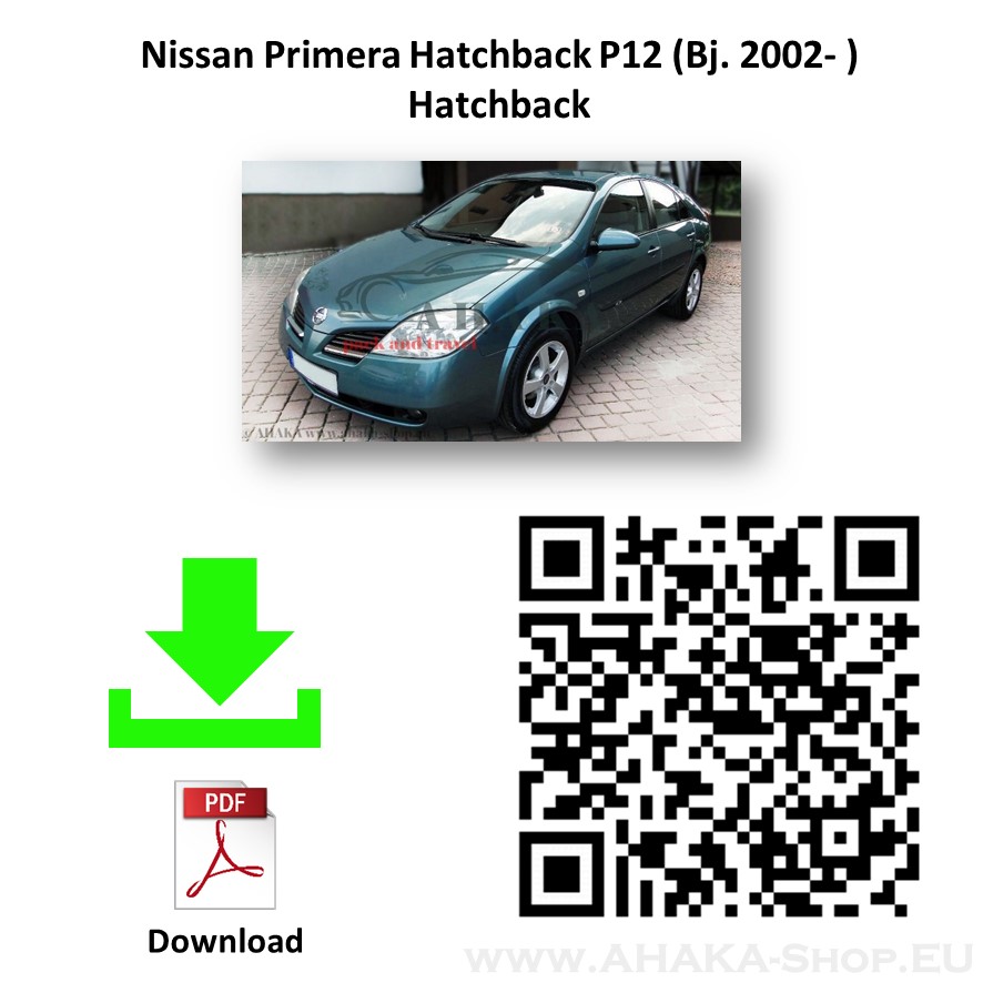 Anhängerkupplung für Nissan Primera Stufenheck, Schrägheck Bj. 2002 - 2007 - günstig online kaufen