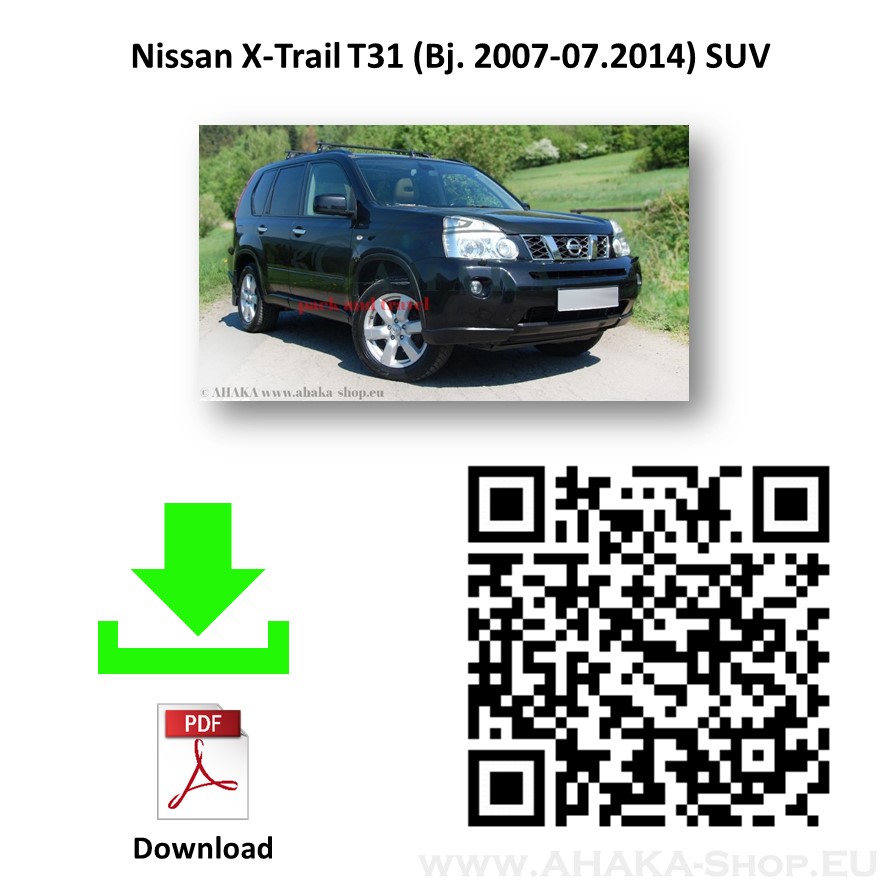 Anhängerkupplung für Nissan X-Trail T31 Bj. 2007 - 2014 - günstig online kaufen