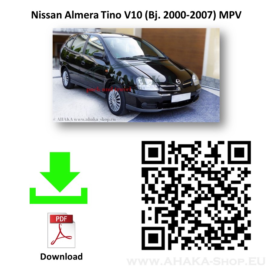 Anhängerkupplung für Nissan Almera Tino Bj. 2000 - 2006 - günstig online kaufen