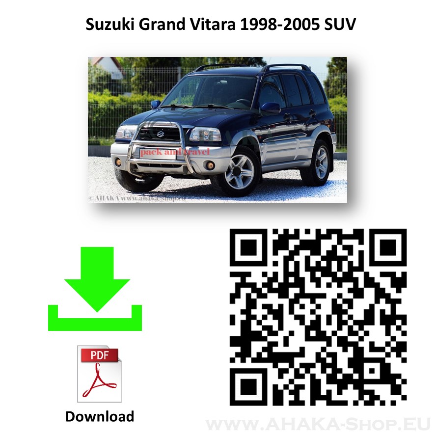 Anhängerkupplung für Suzuki Grand Vitara Bj. 1998 - 2005 - günstig online kaufen