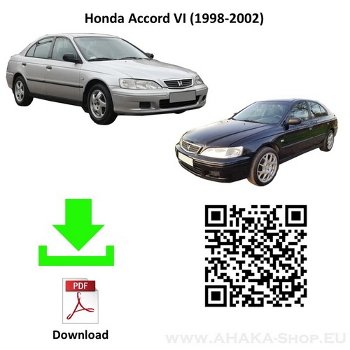 Anhängerkupplung für Honda Accord Stufenheck, Schrägheck Bj. 1998 - 2002 - günstig online kaufen