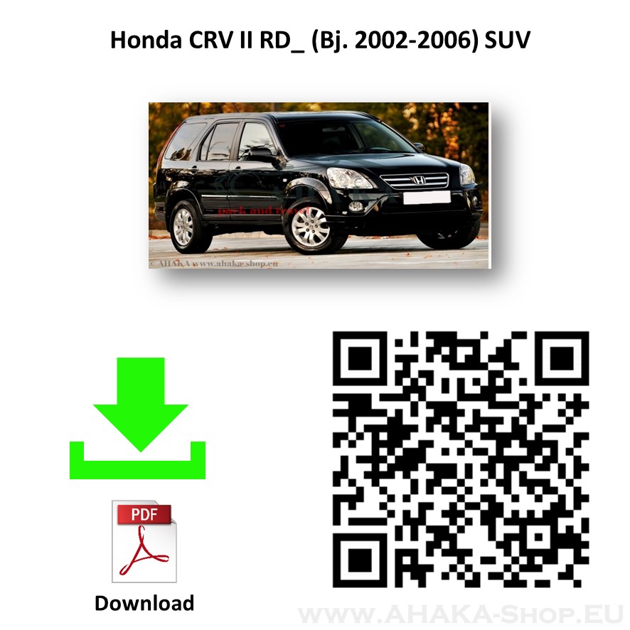 Anhängerkupplung für Honda CR-V Bj. 2002 - 2007 - günstig online kaufen